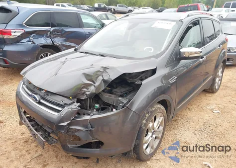 2015 Ford Escape Titanium из США, поврежденный, VIN 1FMCU9J90FUC14650